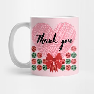 Thank you and Christmas Mug